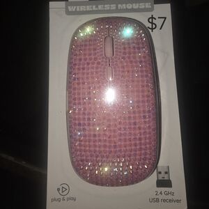 Wireless Pink Mouse